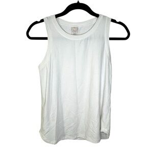 CALIA by Carrie Underwood White Striped Tank Top